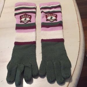 Juicy couture knit gloves.